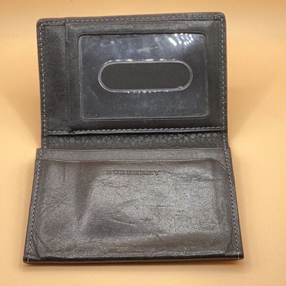 Burberry Black / Nova Check Bi-Fold Wallet - Picture 3 of 10